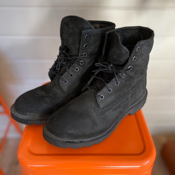 black suede timberland boots mens